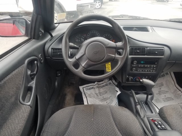 Red 1995 Chevy Cavalier Interior